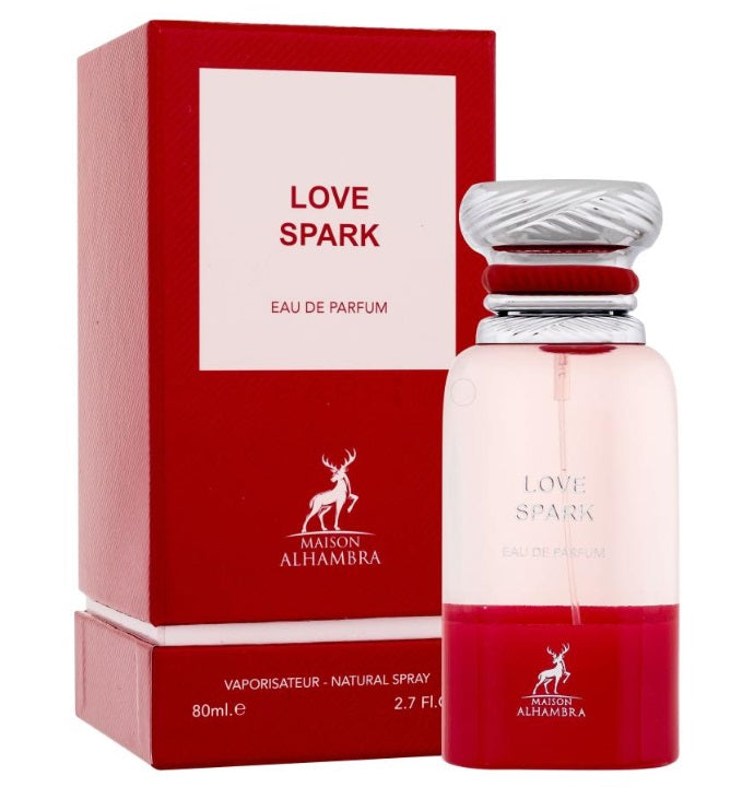 MAISON ALHAMBRA LOVE SPARK 2.7OZ, UNISEX, EDP