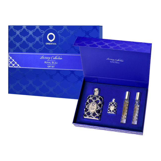 ORIENTICA ROYAL BLUE 4PC SET, WOMEN'S GIFT SET