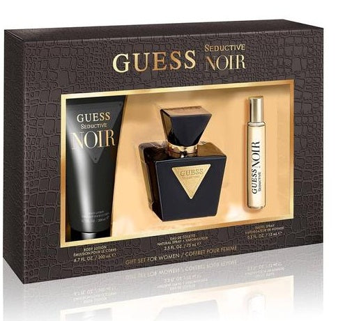 SEDUCTIVE NOIR 3PC SET, WOMEN'S GIFT SET, EDP
