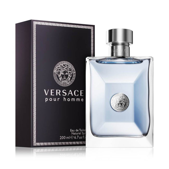 VERSACE POUR HOMME 6.7OZ, MEN'S PERFUME, EDT