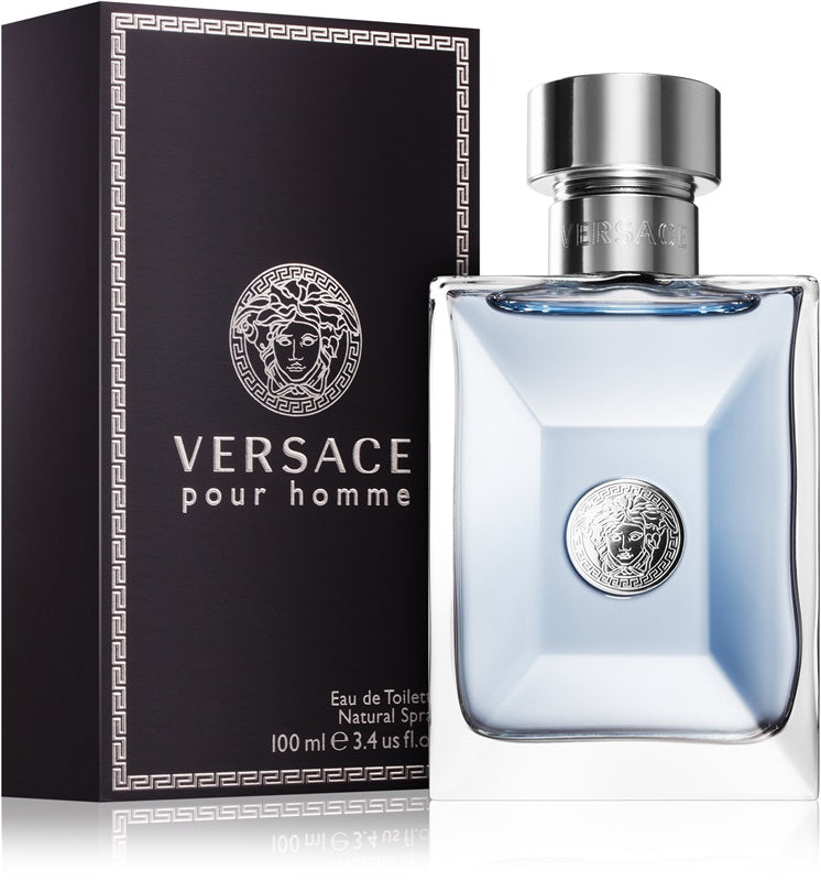 VERSACE POUR HOMME 3.4OZ, MEN'S PERFUME, EDT