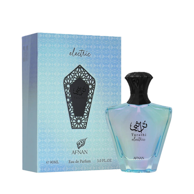 AFNAN TURATHI ELECTRIC 3.0OZ, UNISEX PERFUME, EDP