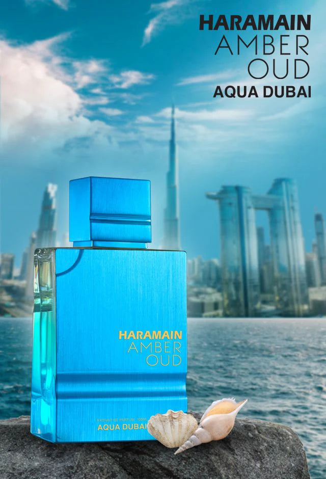 AL HARMAIN AMBER OUD AQUA DUBAI EXTRAIT 2.5OZ,MEN'S PERFUME, EDP