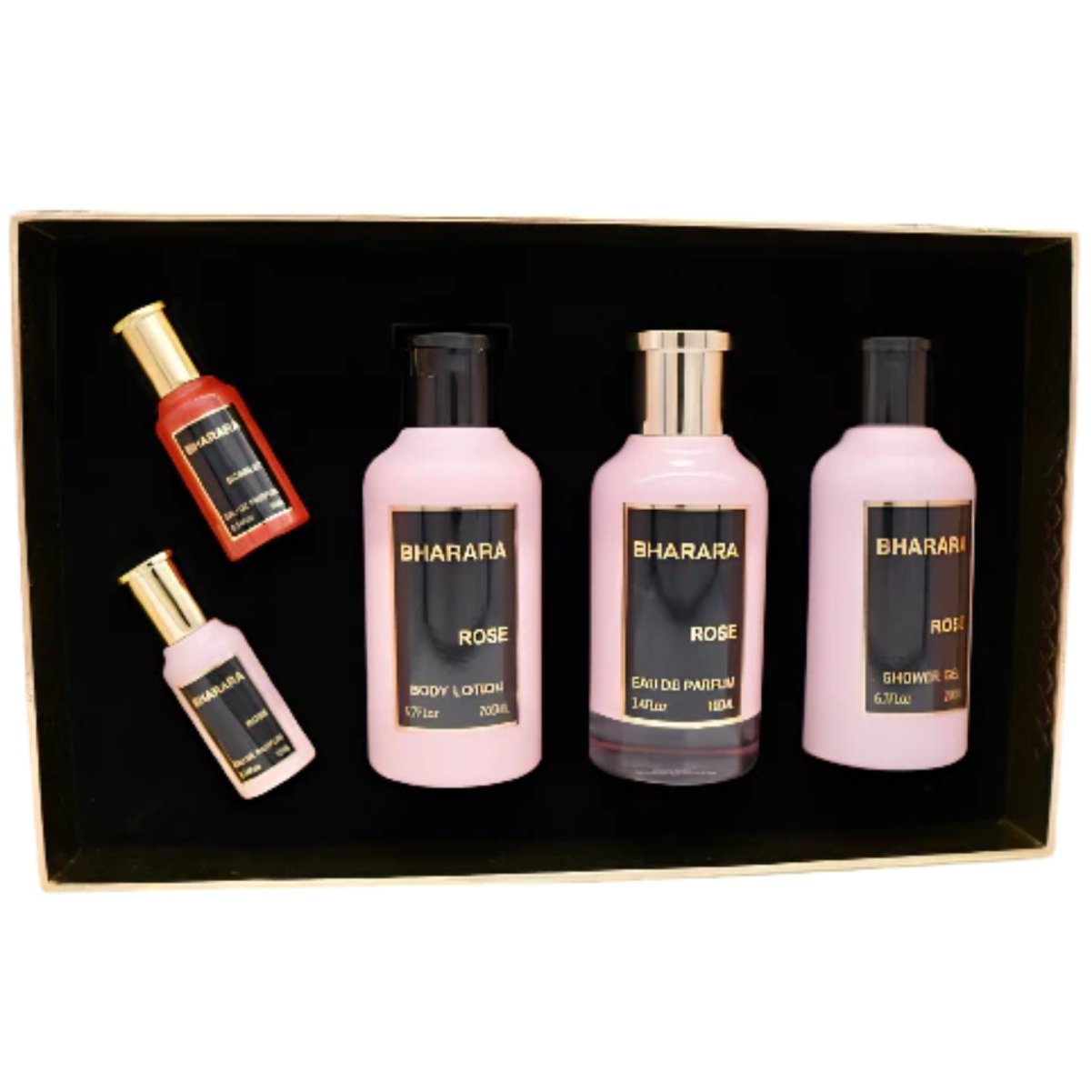 SET BHARARA ROSE 5PC SET, WOMEN'S GIFT SET, EDP