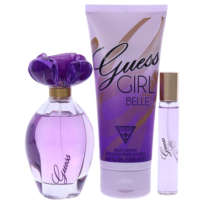 GUESS GIRL BELLE 3PC SET, MEN'S GIFT SET, EDT