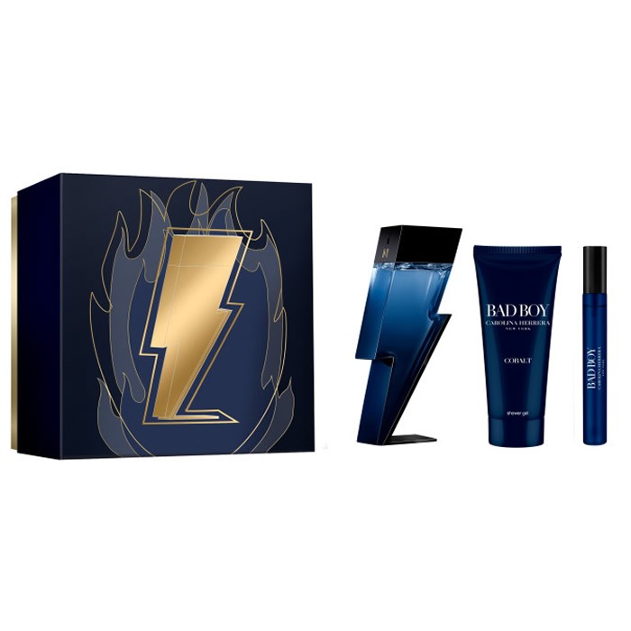 BAD BOY COBALT 3PC SET, MEN'S GIFT SET, EDP