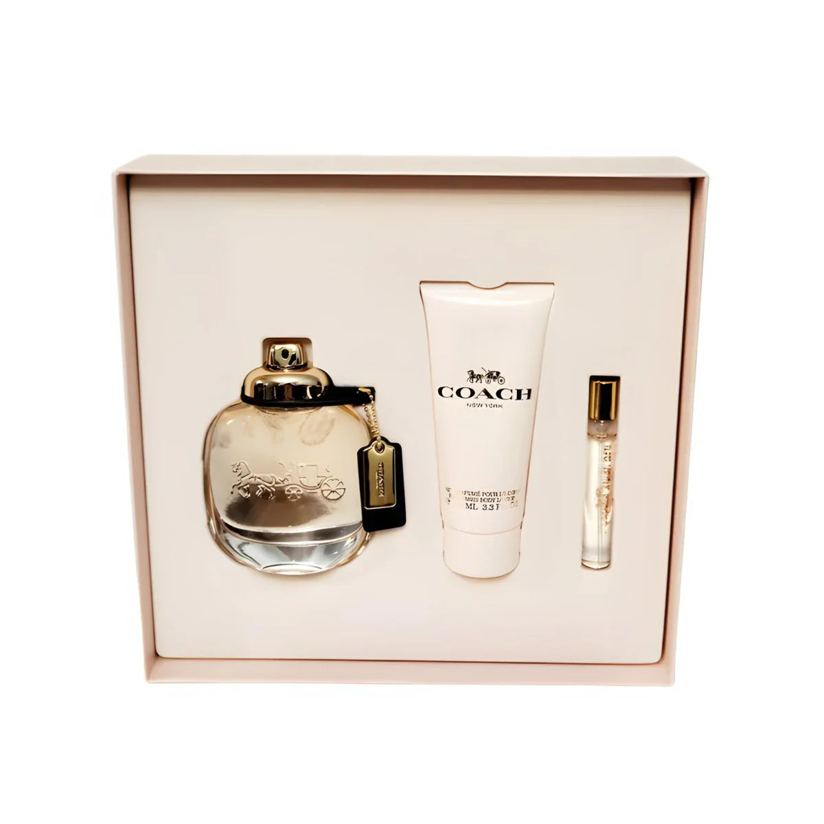 COACH NEW YORK 3PC SET, WOMEN'S GIFT SET, EDP