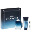 COACH NEW YORK BLUE 3 PCS SET, MEN'S GIFT SET, EDT