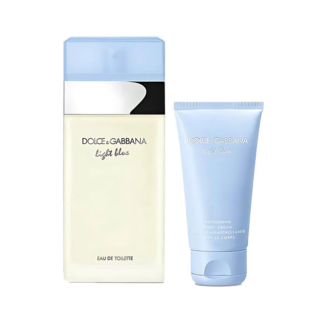 LIGHT BLUE 2PC SET, WOMEN'S GIFT SET, EDT