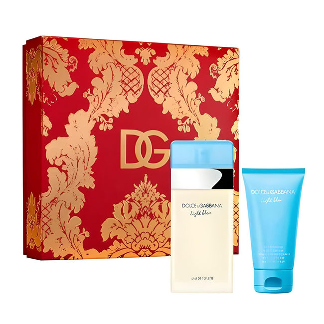 LIGHT BLUE 2PC SET, WOMEN'S GIFT SET, EDT