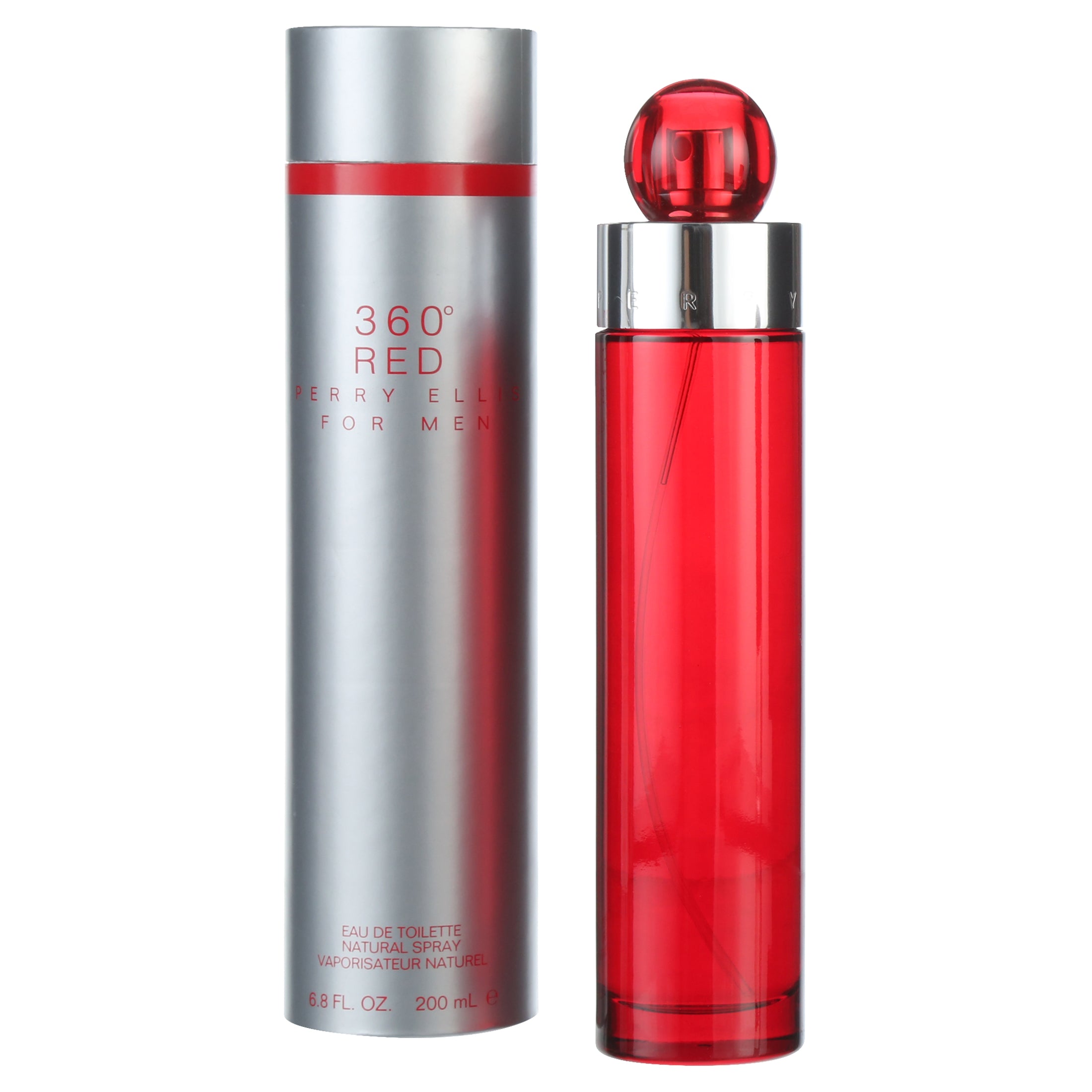 360 PERRY RED 6.8OZ, MEN'S PERFUME, EDT