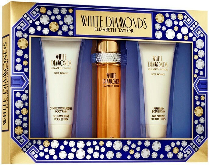 WHITE DIAMOND 3PC SET, WOMEN'S GIFT SET, EDT