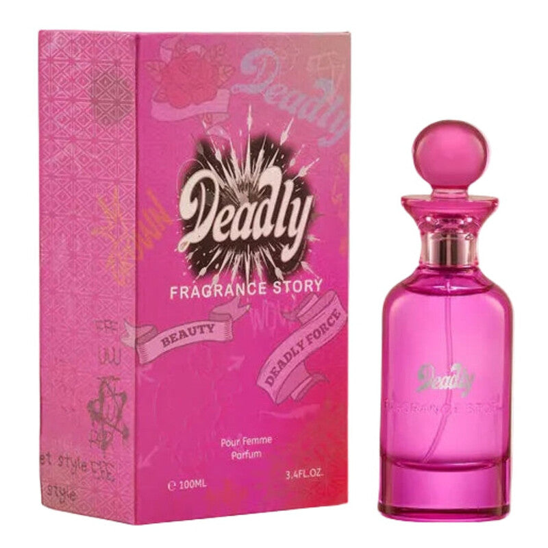 Fragrance Story Deadly Eau de Parfum 100ml / 3.4 oz Spray For Women - New
