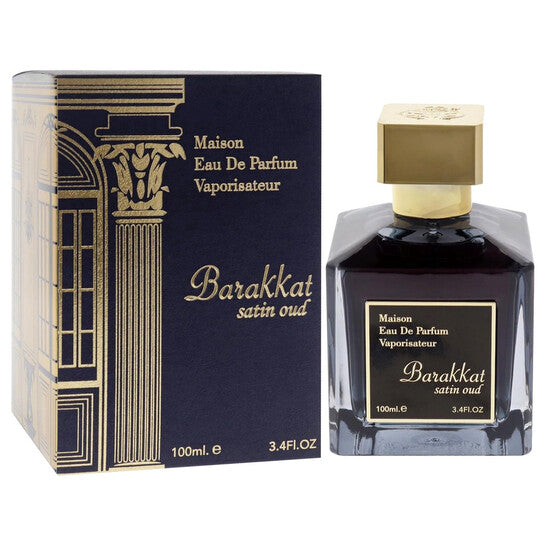 BARAKKAT SATIN OUD 3.4OZ, MEN'S PERFUME, EDP