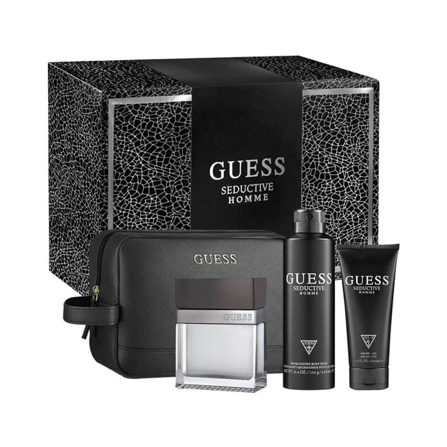 GUESS SEDUCTIVE 4PC SET, MEN'S GIFT SET, EDT