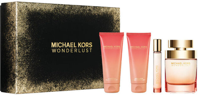 MK WONDERLUST 4PC SET, WOMEN'S GIFT SET, EDP