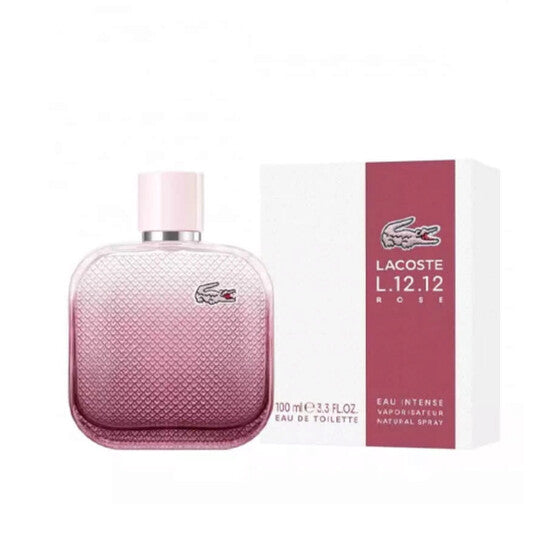 LACOSTEL 12.12 ROSE EAU INTENSE 3.4OZ, WOMEN'S PERFUME, EDT