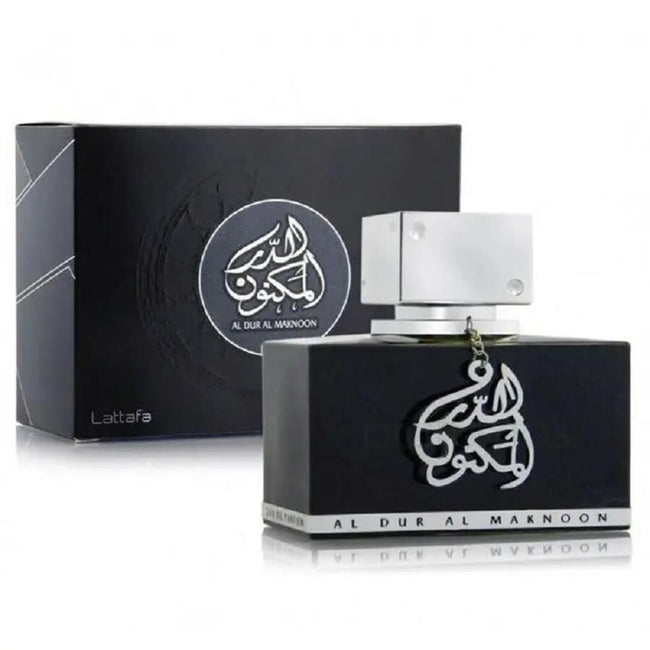 LATTAFA AL DUR AL MAKNOON SILVER 3.4OZ, UNISEX PERFUME, EDP