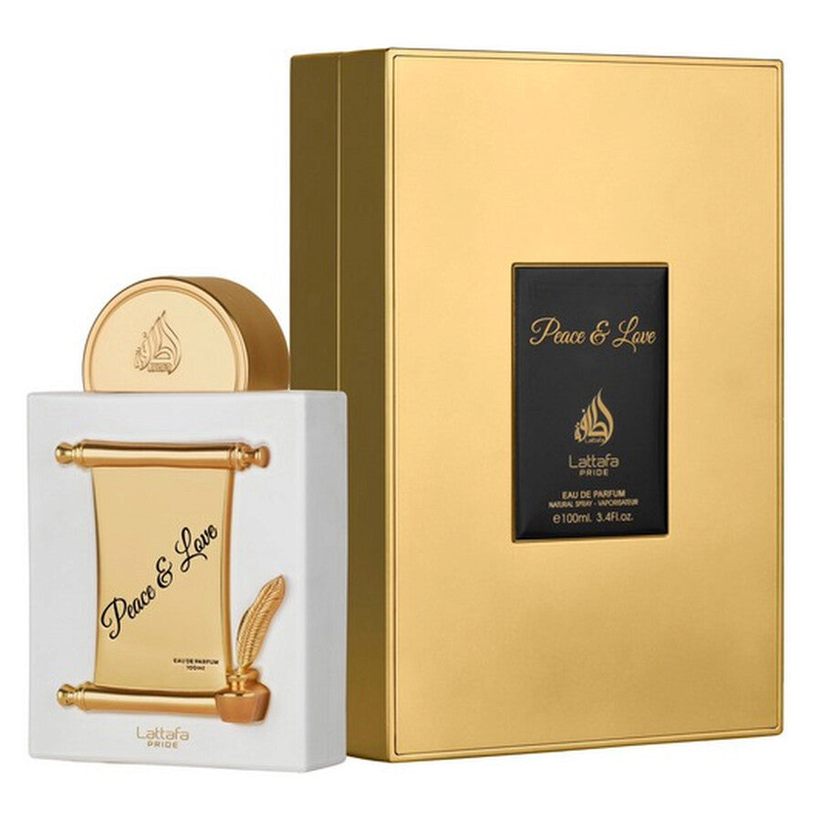 LATTAFA PRIDE PEACE & LOVE 3.4OZ, UNISEX PERFUME, EDP