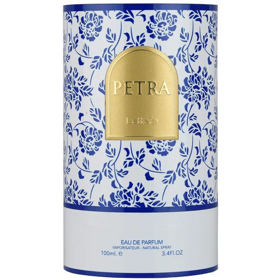 LATTAFA PETRA 3.4OZ, UNISEX PERFUME, EDP