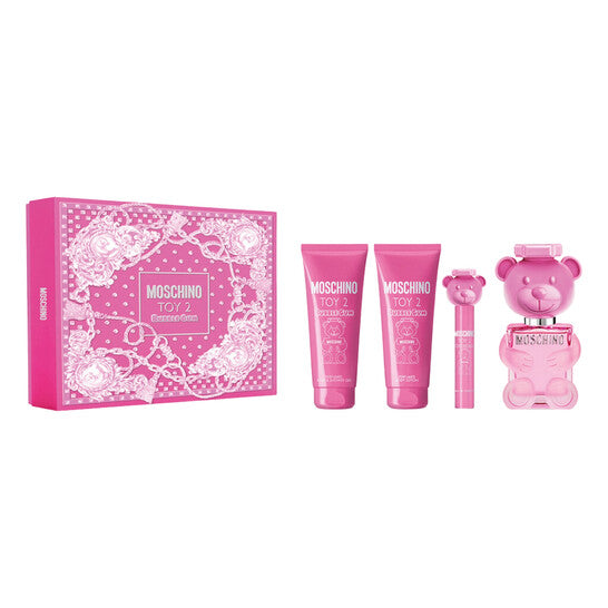 TOY 2 BUBBLE GUM - Moschino 4PC SET, WOMEN'S GIFT SET, EDT