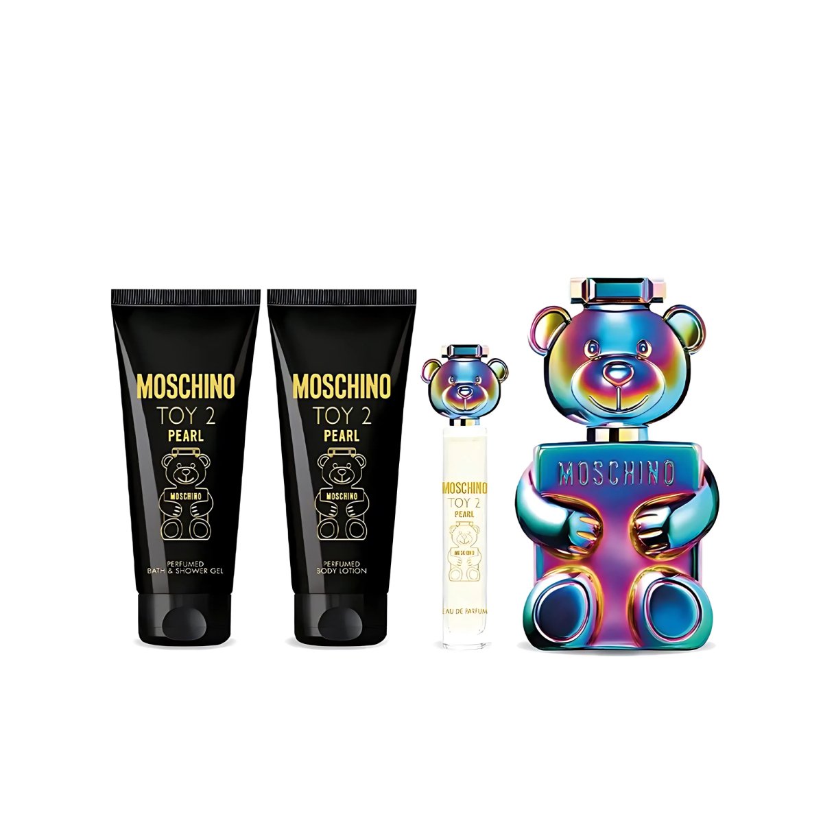 MOSCHINO TOY 2 PEARL 4PC SET, WOMEN'S GIFT SET, EDP