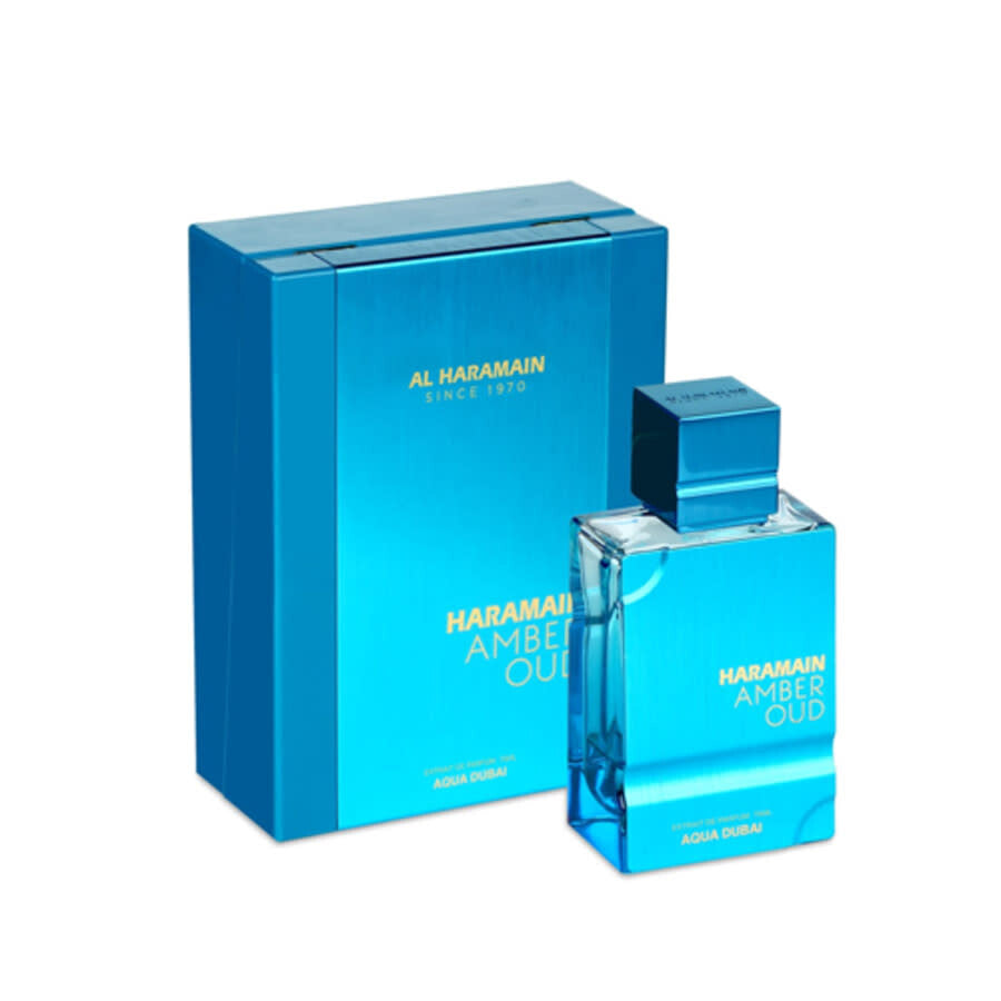 AL HARAMAIN AMBER OUD AQUA DUBAI 3.3OZ, UNISEX PERFUME, EDP