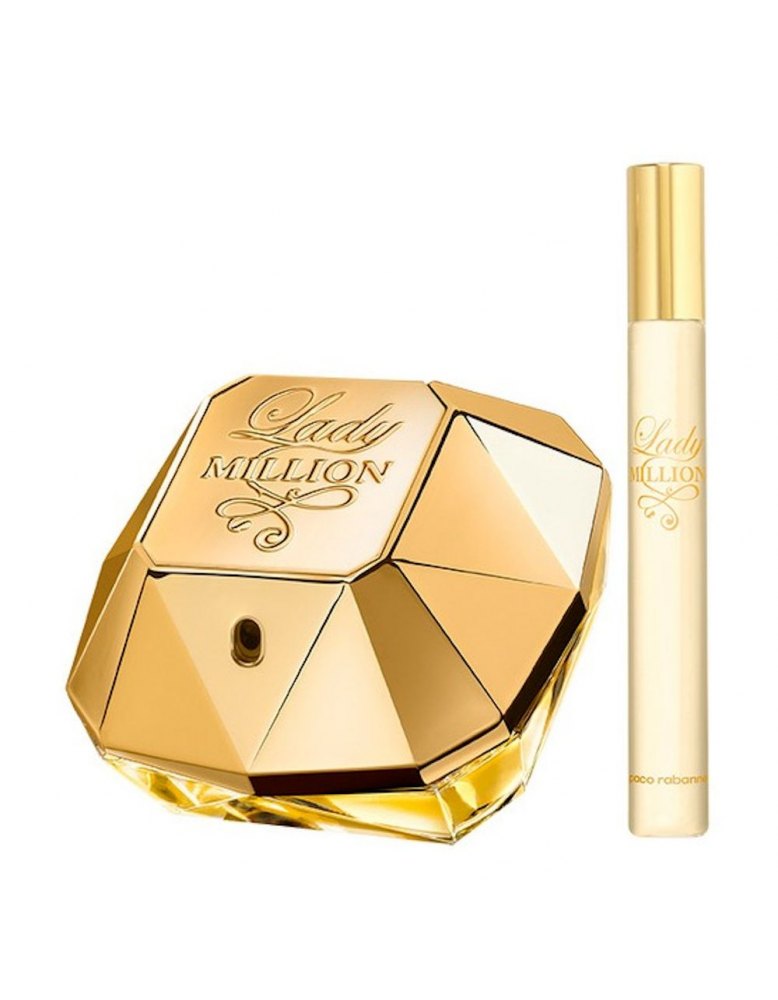 LADY MILLION 2PC SET, WOMEN'S GIFT SET, EDP