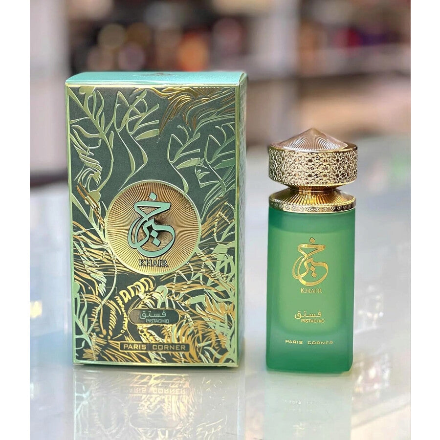 PARIS CORNER PISTACHIO KHAIR 3.4OZ,  UNISEX PERFUME, EDP