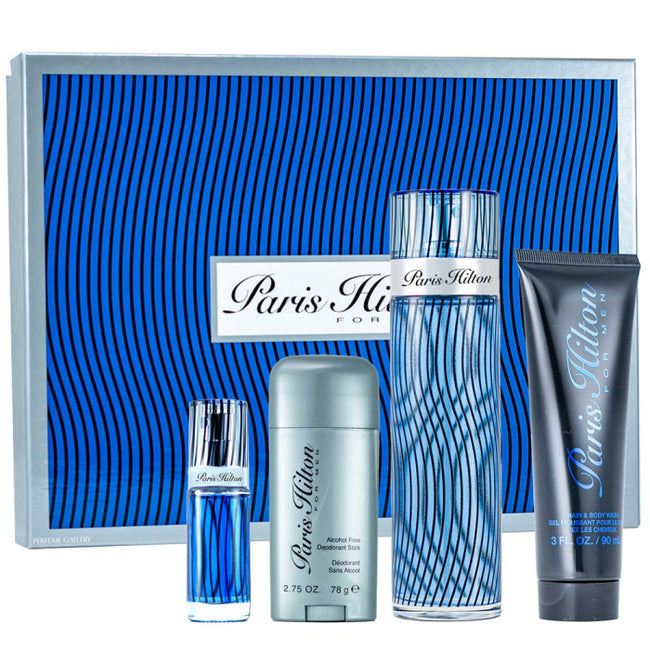 PARIS HILTON 4PC SET, MEN'S GIFT SET