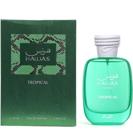 HAWAS TROPICAL 3.38OZ, MEN'S PERFUME, EDP