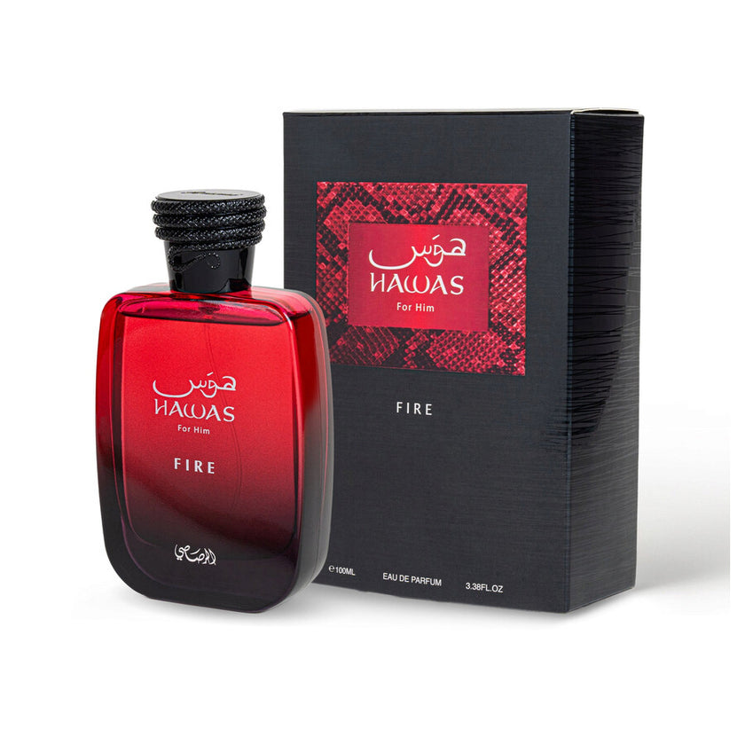 RASASI HAWAS FIRE 3.38OZ, MEN'S PERFUME, EDP