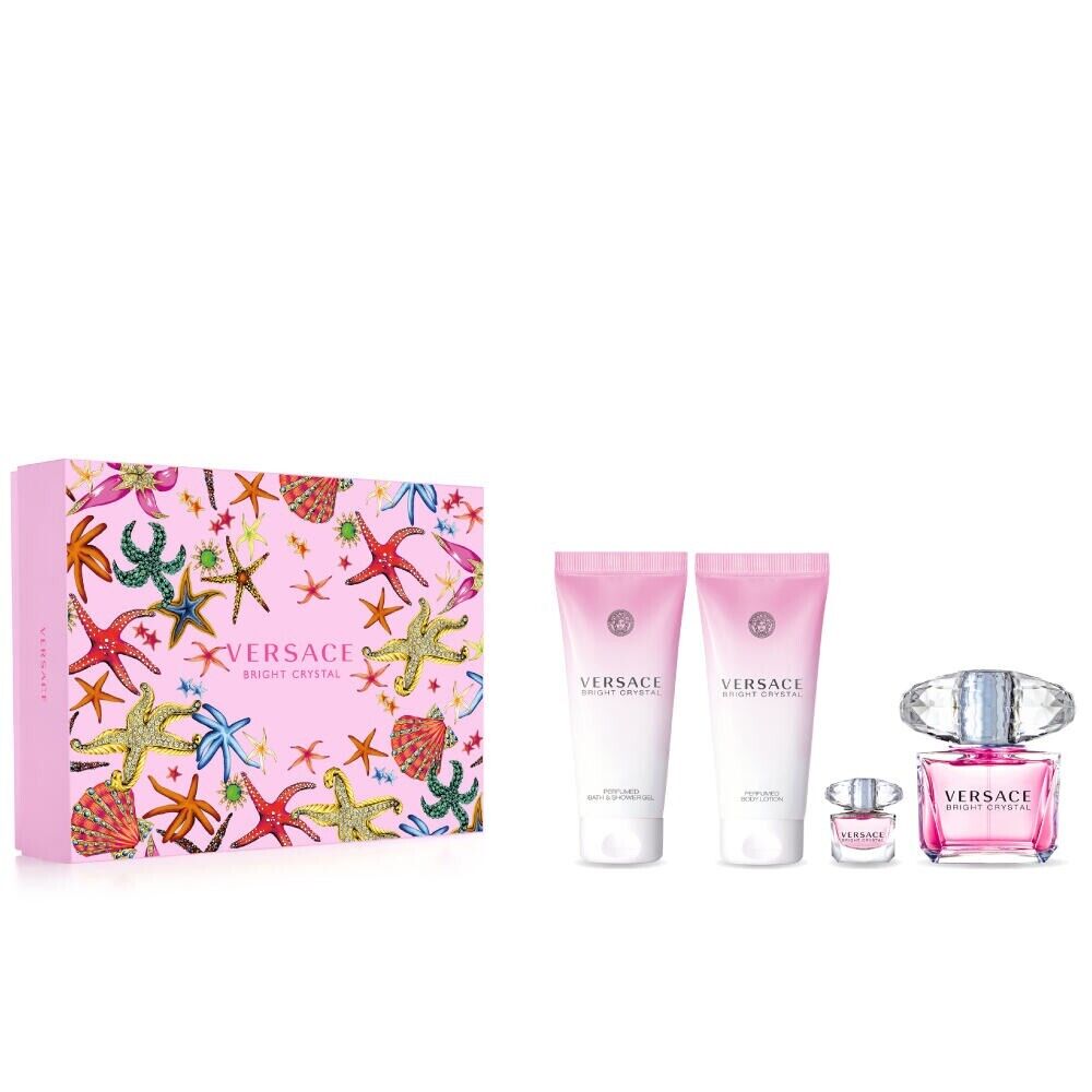 BRIGHT CRYSTAL 4PC SET, WOMEN'S GIFT SET, EDT