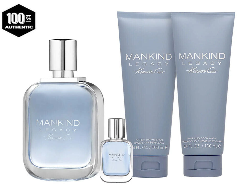 MANKIND LEGACY 4PC SET, MEN'S GIFT SET, EDT