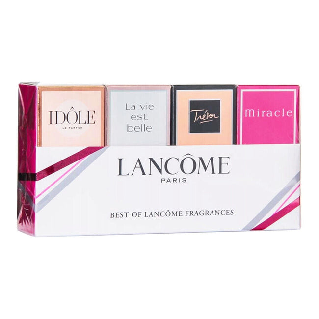 LANCOME 4PC MINI SET, WOMEN'S GIFT SET, EDP