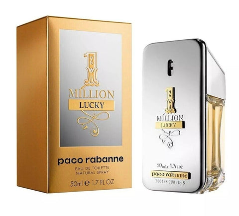 1 MILLION LUCKY BY PACO RABANNE 1.7OZ, MEN'S PERFUME, EDT