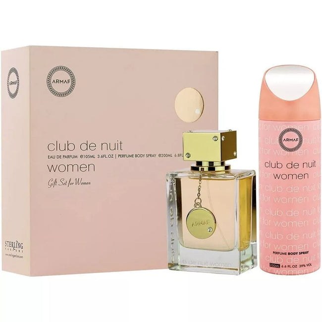 ARMAF CLUB DE NUIT 2PC SET, WOMEN'S GIFT SET, EDP