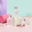 CK MINI EUPHORIA + CK ONE + ETERNITY + CK ONE, WOMEN'S GIFT SET, 4 PC SET