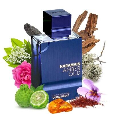 AL HARMAIUN AMBER OUD DUBAI NIGHT EXTRAIT2.5OZ,MEN'S PERFUEM, EDP