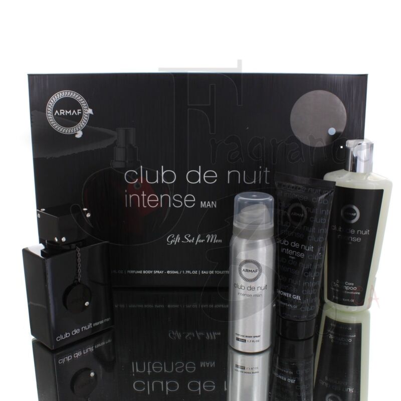 CLUB DE NUIT INTENSE 4PC SET MEN'S GIFT SET, EDT