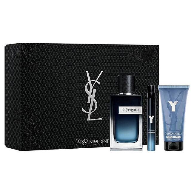 YSL Y 3PC SET, MEN'S GIFT SET, EDP